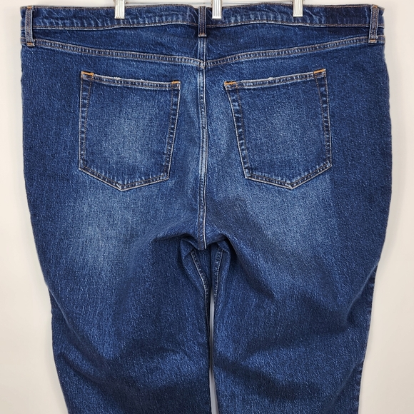 Abercrombie & Fitch Plus Size 37 24 '90s Straight Ultra High Rise Jean NWT - Picture 8 of 12